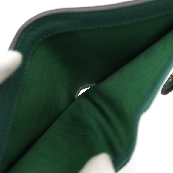 Gucci Bamboo Double G Medium Wallet Green - Picture 4 of 9